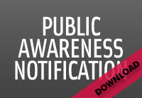 DOWNLOAD | Public Awareness Notification